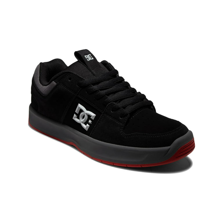 DC Shoes Lynx Zero Men's Leather Low-Top Skateboarding Shoes Black Size 7.5  