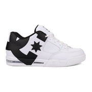 DC Shoes Mens Command Skate Shoes White/Black - DC02220102-WHTBLK