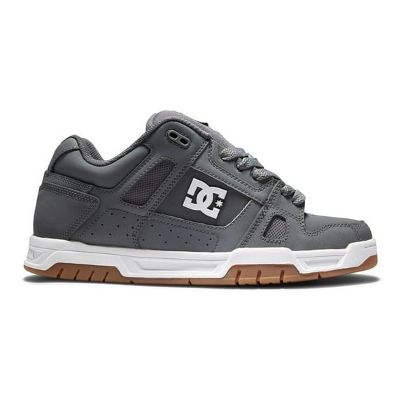 DC Shoes Mens Stag Shoes Grey/Gum - 320188-2GG GREY/GUM
