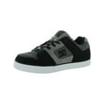 thumbnail image 1 of DC Shoes Pure Men's Leather Classic Skateboarding Sneakers Black Size 7.5, 1 of 3