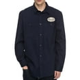 thumbnail image 1 of DC Shoes Walbottle Long Sleeve Shirts Men/Adult shoe size L (Size 54/Chest 108 CM/ Waist 96 CM/Hip 112 CM/Height 175-180 CM) Large Casual EDYWT03172-BYJ0 Dark Indigo, 1 of 3