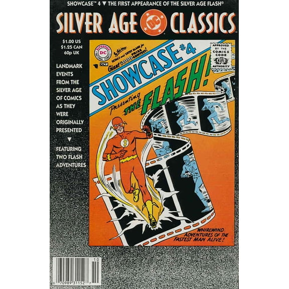DC Silver Age Classics Showcase #4 VF ; DC Comic Book