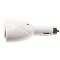 thumbnail image 1 of DC Socket Car Charger for OnePlus 9, Nord N100/N10 5G, Pro Phones - 2-Port USB Power Adapter Vehicle Plug-in White G1P, 1 of 3