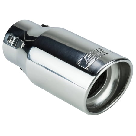 DC Sport Universal Bolt On Exhaust Slant Cut Tip 2.875 Inlet 3.87 Outlet