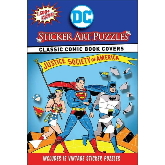DC Sticker Art Puzzles