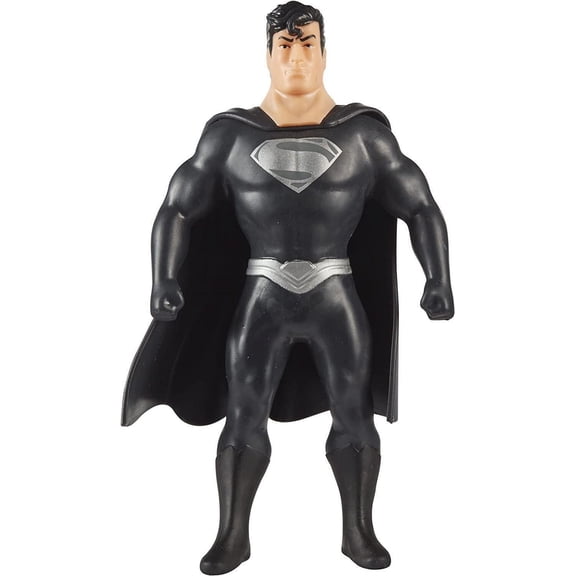 DC Stretch Superman In Black Suit Figure