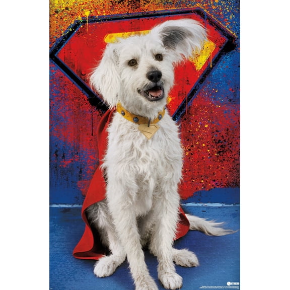 DC Studios Supergirl (2026) - Krypto Cute Wall Poster, 22.375" x 34"