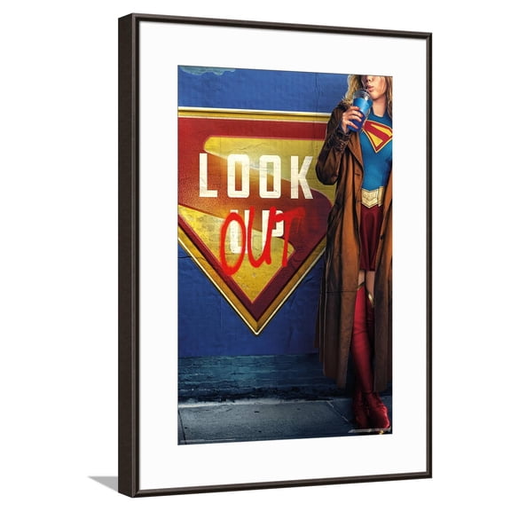 DC Studios Supergirl (2026) - Teaser One Sheet Canvas Wall Poster, 14.725" x 22.375"