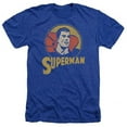 thumbnail image 1 of DC-Super Circle - Adult Heather Tee - Royal Blue- Small, 1 of 1