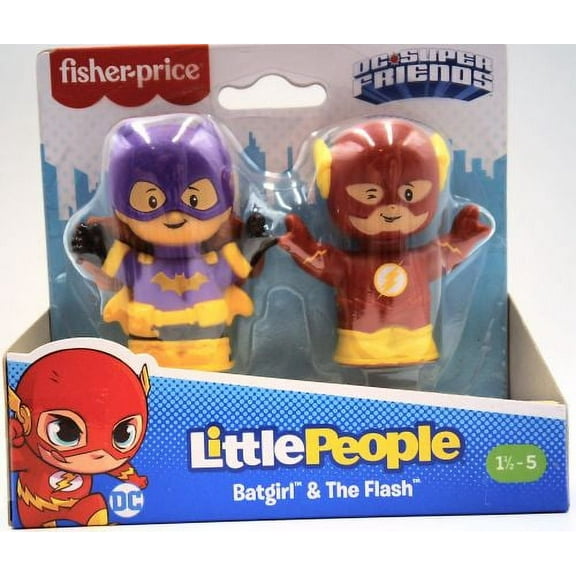 DC Super Friends Batgirl & The Flash Little People Figures