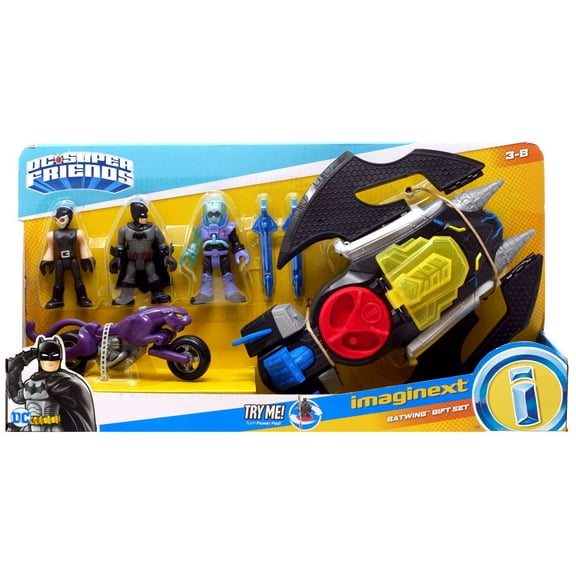 DC Super Friends Imaginext Batwing Gift Set
