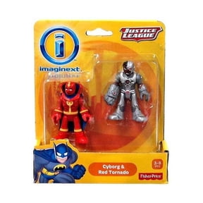DC Super Friends Imaginext Cyborg & Red Tornado Mini Figures