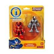Imaginext Justice League Cyborg & Red Tornado Action Figures Fisher-Price BBF22