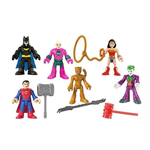 DC Super Friends Imaginext DC Super Heroes vs. Villains Figure Set