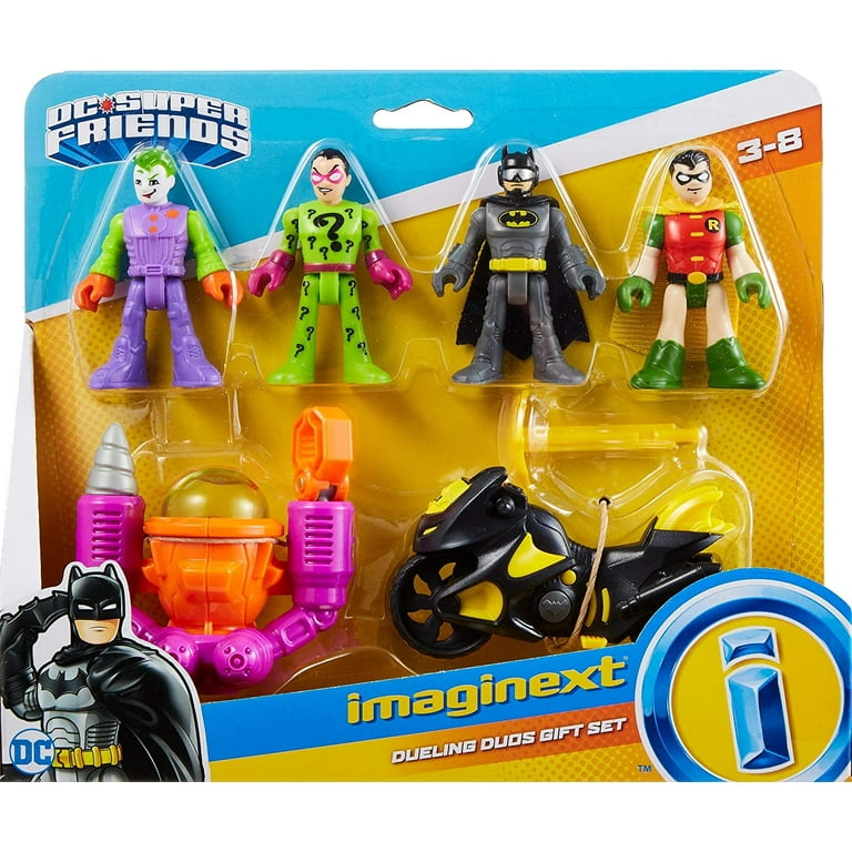 Imaginext DC Super Friends Dueling Duos Gift Set Batman Robin