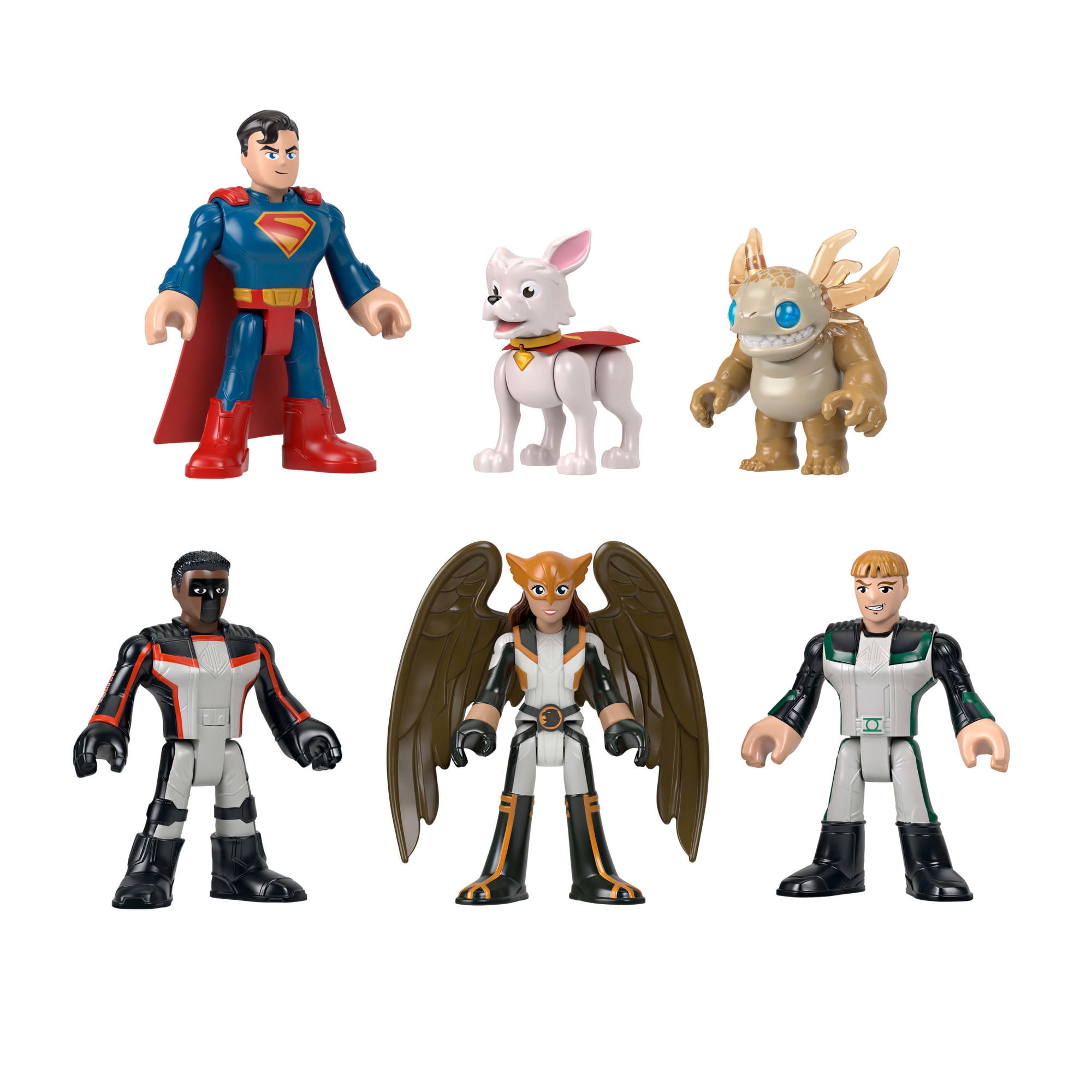 Fisher-Price Imaginext Superman Action Figure Multipack with 6 Collectible 3-inch Characters