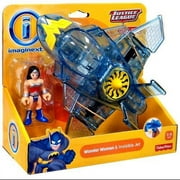 مجموعة صور DC Super Friends Imaginext Wonder Woman & Invisible Jet