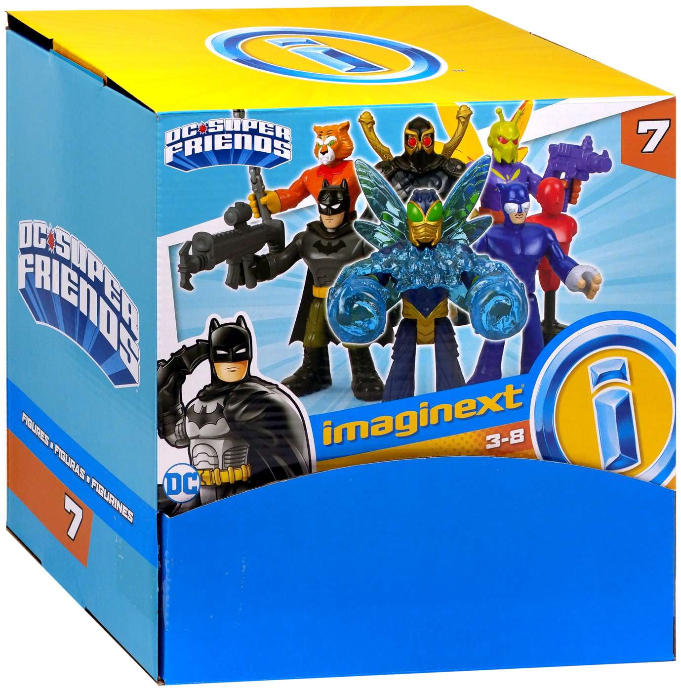 DC Super Friends Series 7 Collectible Figure Mystery Box (36 Packs