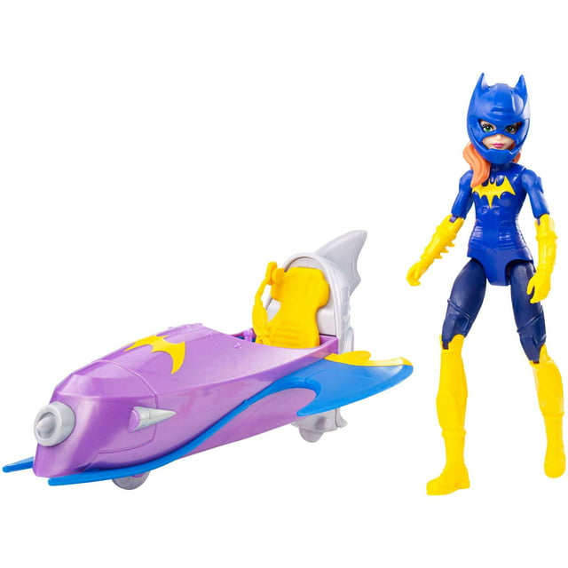 DC Super Hero Girls Batgirl 6-Inch Action Figure with Batjet