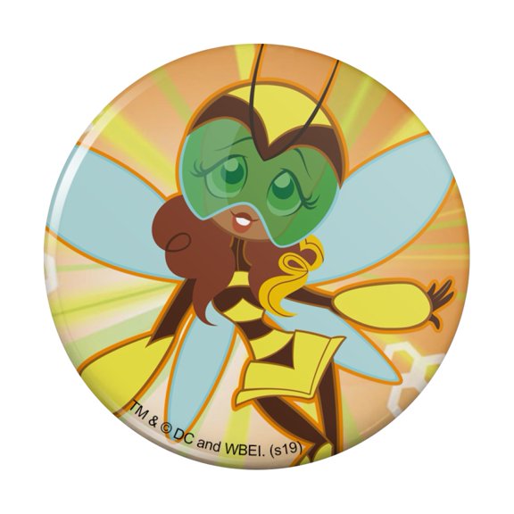 DC Super Hero Girls Bumblebee Pinback Button Pin