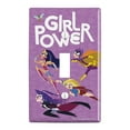 thumbnail image 1 of DC Super Hero Girls Girl Power Plastic Wall Decor Toggle Light Switch Plate Cover, 1 of 4