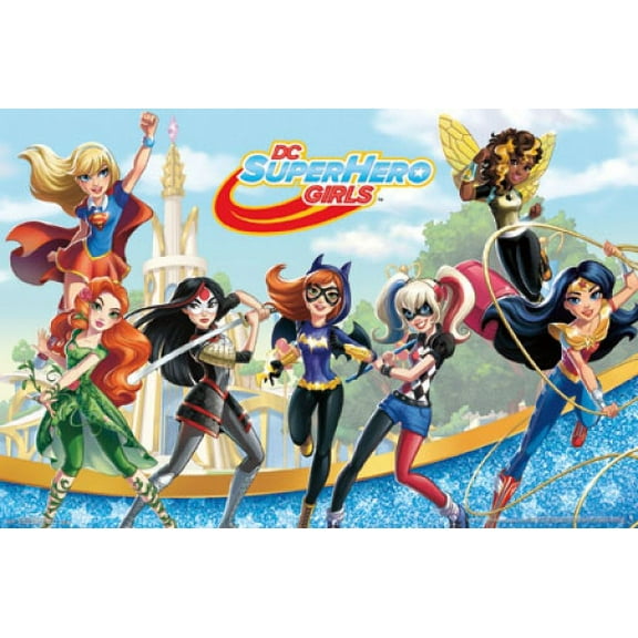 DC Super Hero Girls - Girls Poster Print (34 x 24)