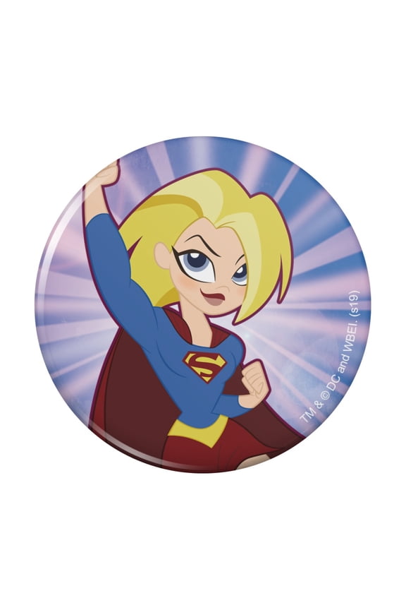DC Super Hero Girls Supergirl Pinback Button Pin