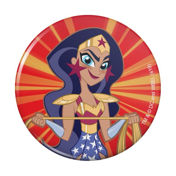 DC Super Hero Girls Wonder Woman Pinback Button Pin
