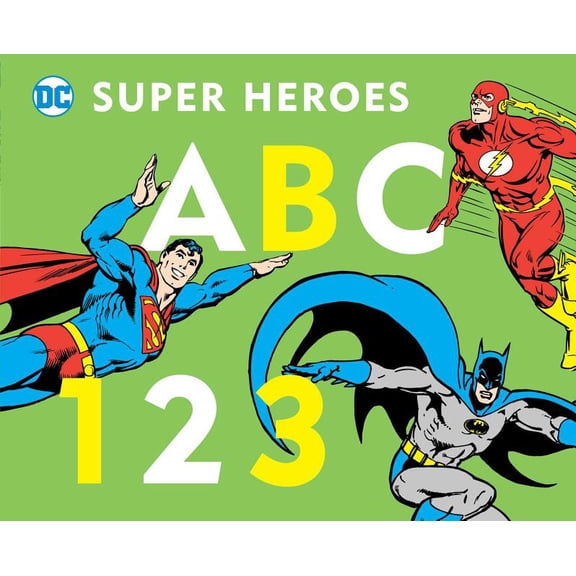 DC Super Heroes ABC 123 (Board Book)