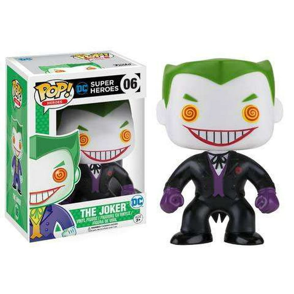 Funko Pop DC Super Heroes Black Suit Joker #06 Walgreens Exclusive