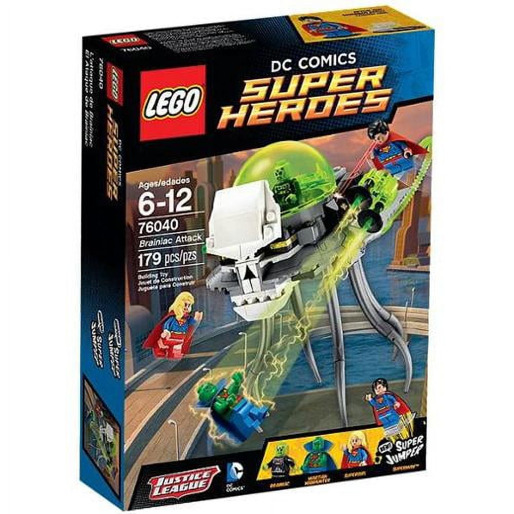 DC Super Heroes Brainiac Attack Set LEGO 76040 Walmart