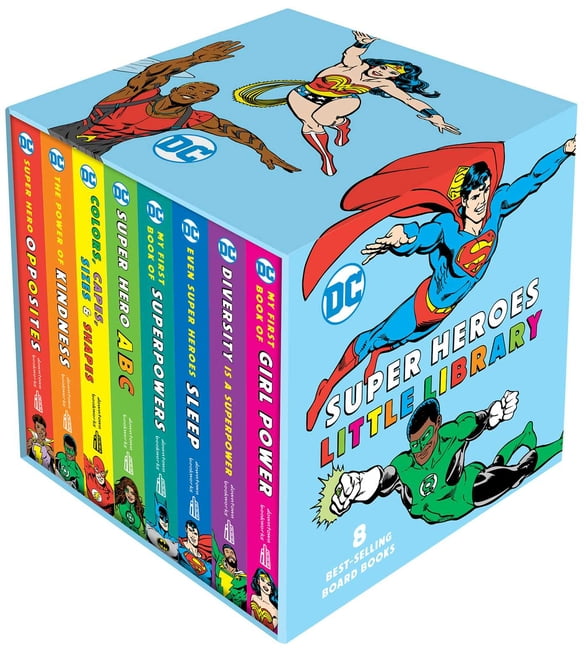DC Super Heroes DC Super Heroes Little Library, (Board Book