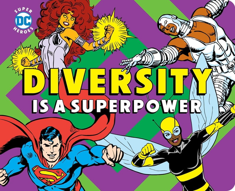 DC Super Heroes: Diversity is a Superpower (Board book)