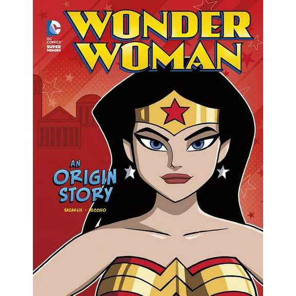 DC Super Heroes Origins Wonder Woman: An Origin Story, (Paperback)