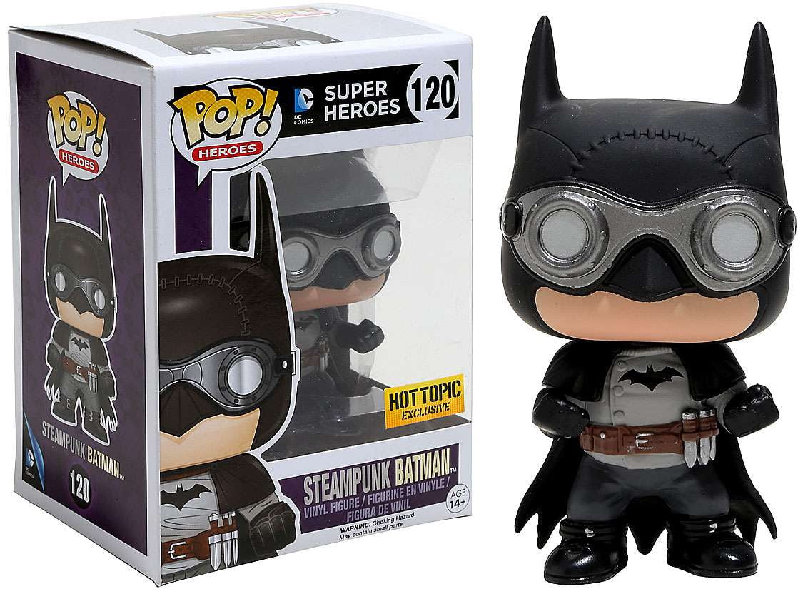 Funko DC Comics Pop! Heroes Batman (Black Light) Vinyl Figure Hot Topic  Exclusive