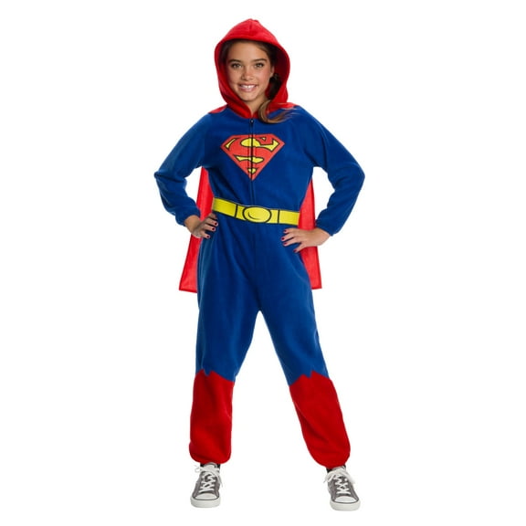 DC Super Heroes Superman Girl's Jumpsuit Child Costume