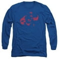 thumbnail image 1 of DC-Super Min - Long Sleeve Adult 18-1 Tee - Royal Blue- Medium, 1 of 1