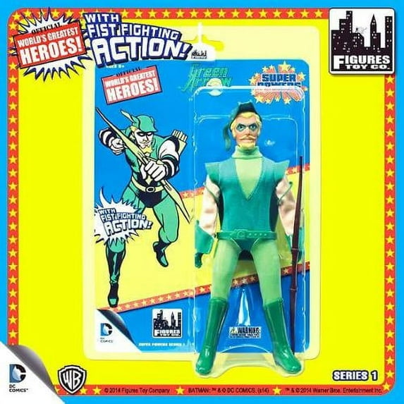 DC Super Powers World's Greatest Heroes Series 1 Green Arrow 8" Action Figure