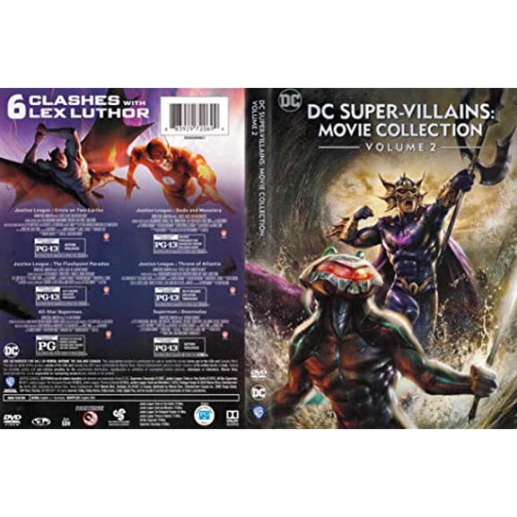 DC Super-Villains: Movie Collection, Vol. 2 (DVD)