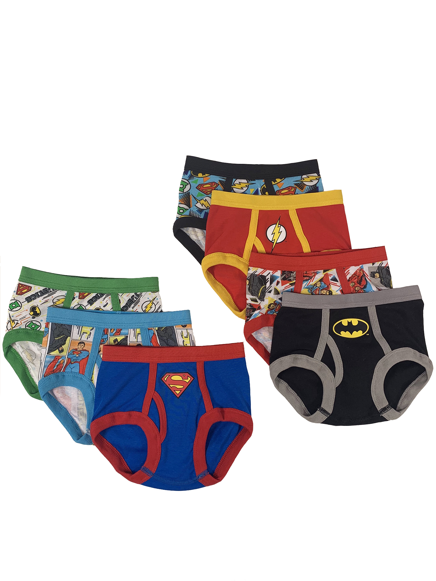 DC Superfriends Toddler Boys Underwear, 7-Pack - image 1 of 4