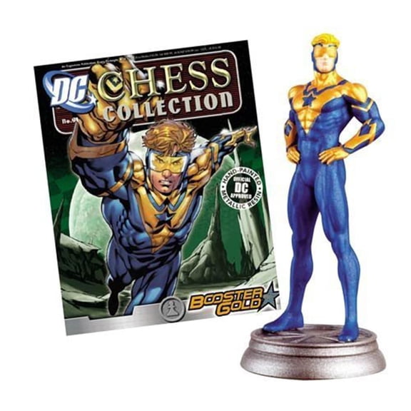 DC Superhero Chess Collection Magazine #61 Booster Gold (White Pawn)