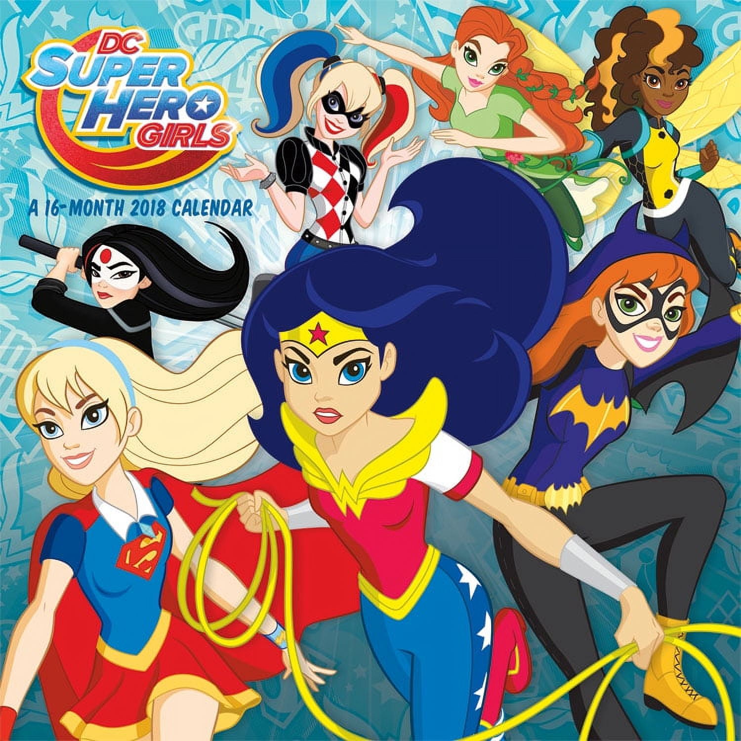 DC Superhero Girls 2018 Wall Calendar - Walmart.com