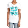thumbnail image 1 of DC Superhero Girls Line Art Group Women's T Shirt, White, X-Large, 1 of 6