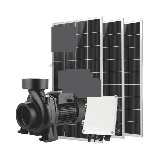 DC Surface Water Pump For Irrigation Controller Solar Powered Surface Mounted Dam Water Pressure Booster Pumps Kit ,Water Circulation