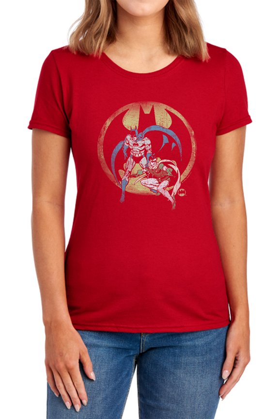 DC Team Women's T Shirt, Red, Large