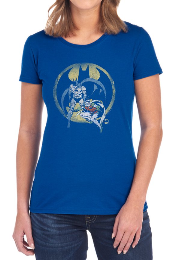 DC Team Women's T Shirt, Royal, Small
