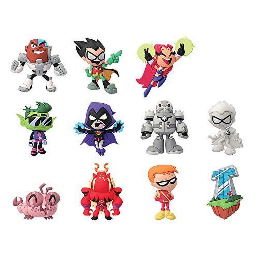 DC Teen Titans GO! 3D Foam Blind Bag Key Chains Action Figure 