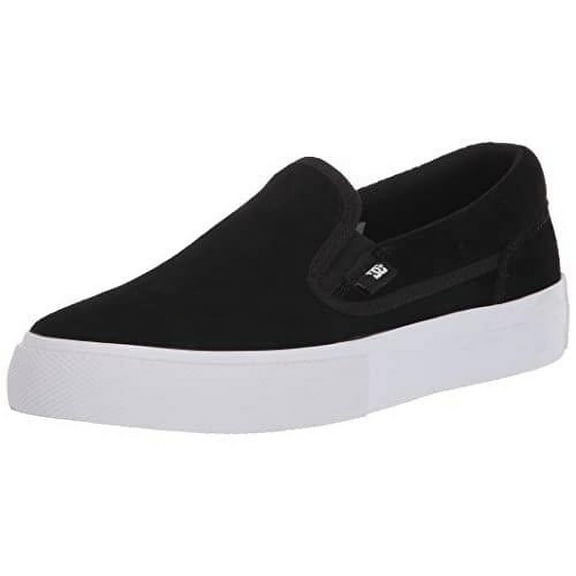 DC Unisex-Child Manual Slip-on Sd Low Shoe Skate  BLACK/WHITE