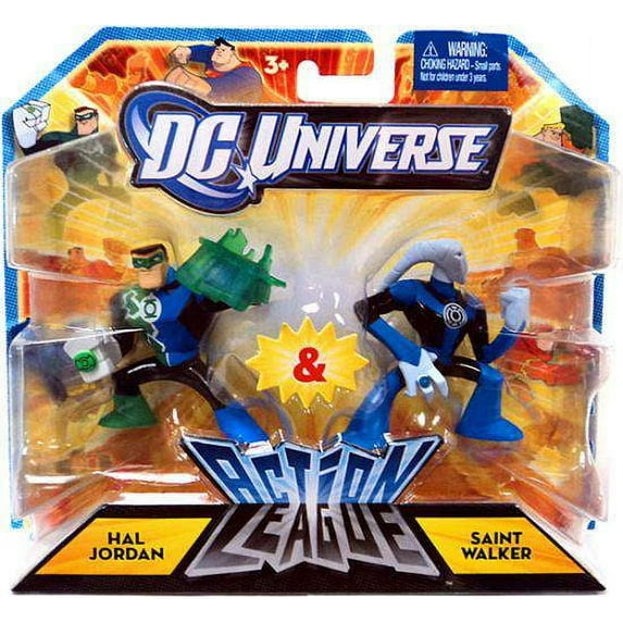DC Universe Action League Hal Jordan & Saint Walker Mini Figure, 2 Pack