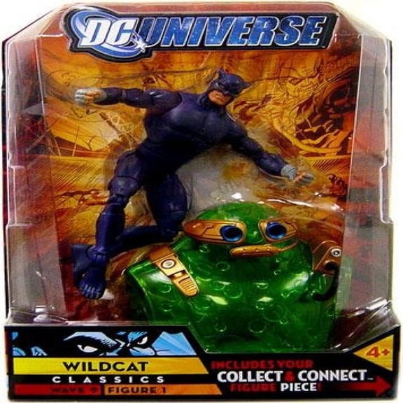 DC Universe Classics Series 9 Action Figure Wildcat Purple Variant Build Chemo Piece!